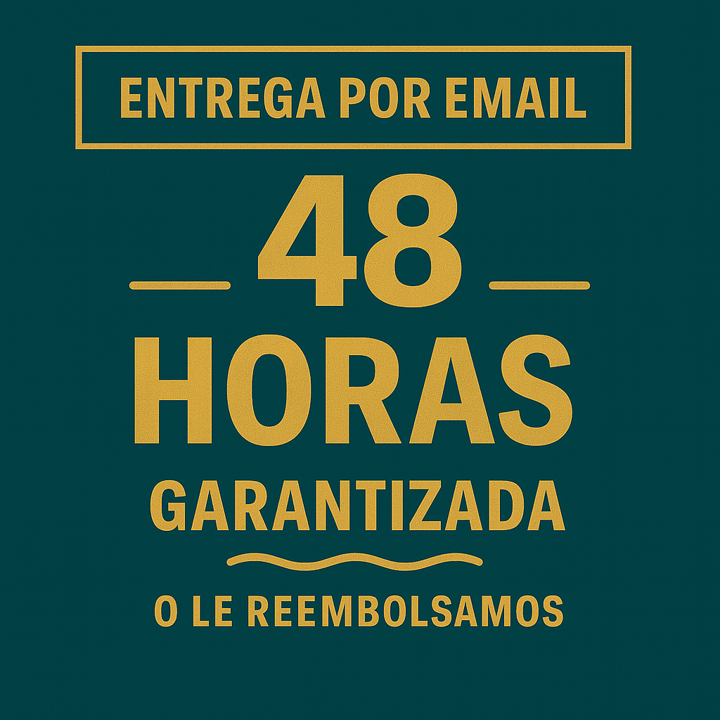 Entrega en 48h garantizada - O te devolvemos tu dinero